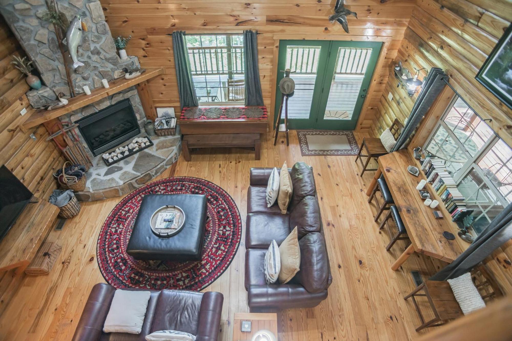 Tree Top Lodge - Gorgeous Lake Cabin With Hot Tub & Magnificent Views Of Forests And Mountains! Cabin Butler Екстер'єр фото
