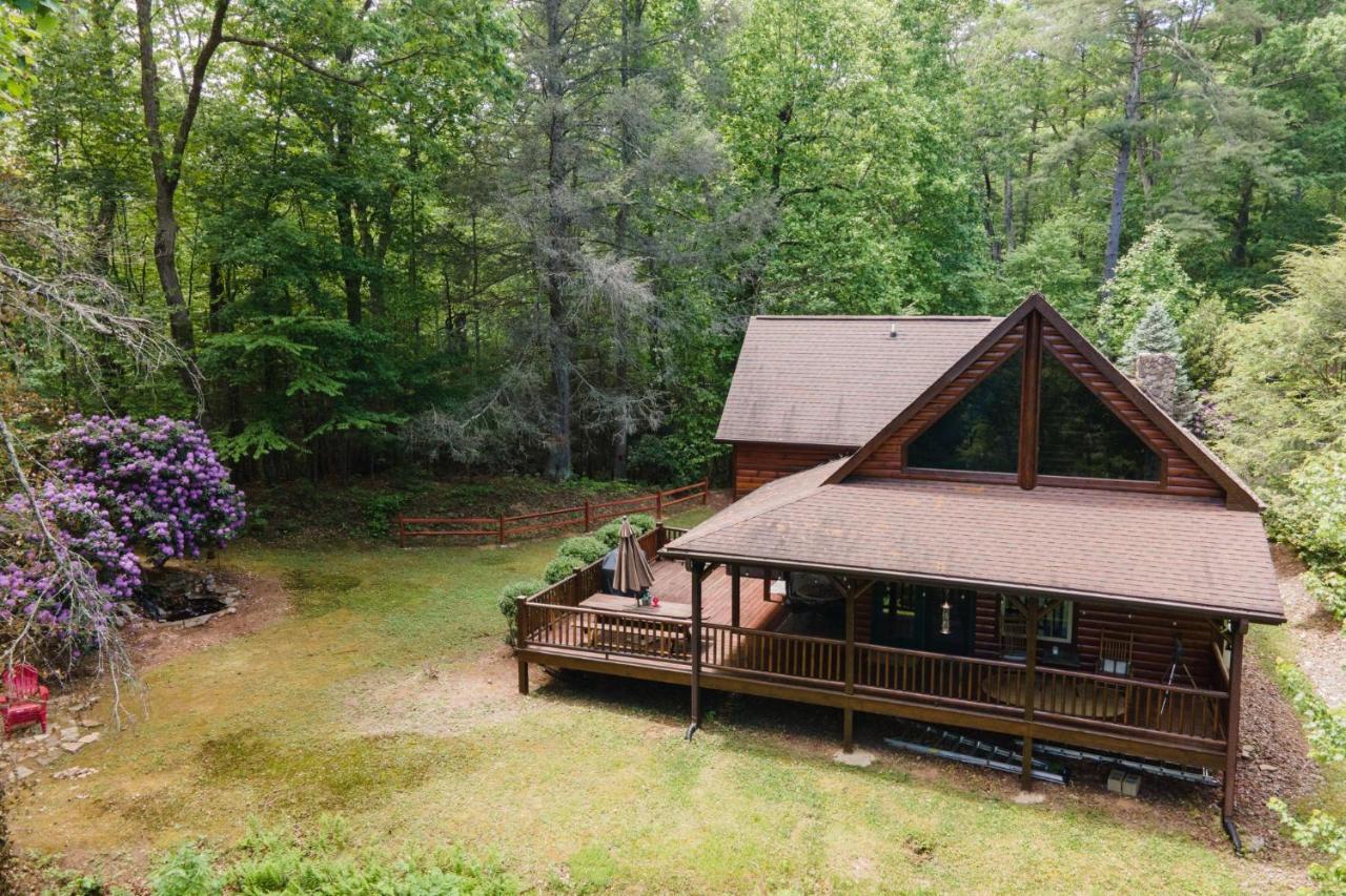 Tree Top Lodge - Gorgeous Lake Cabin With Hot Tub & Magnificent Views Of Forests And Mountains! Cabin Butler Екстер'єр фото